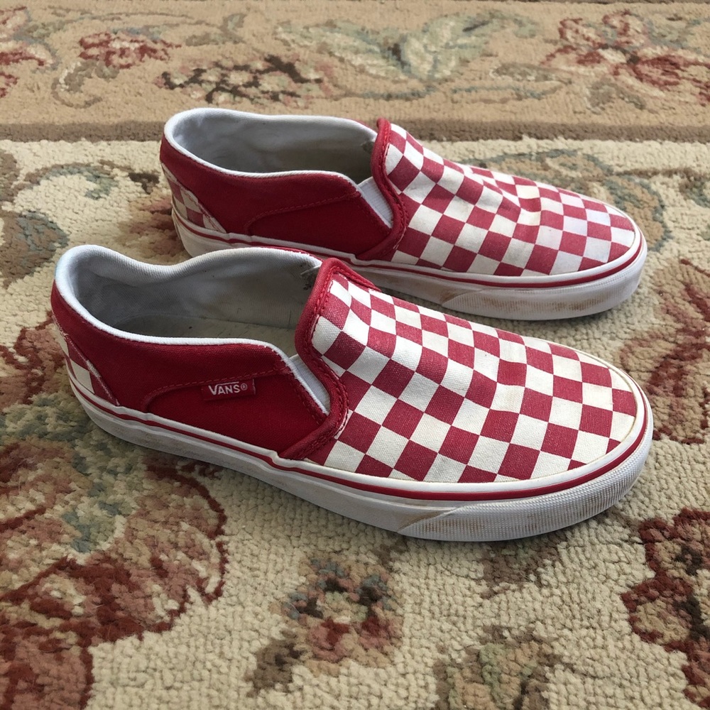 Checkered Vans